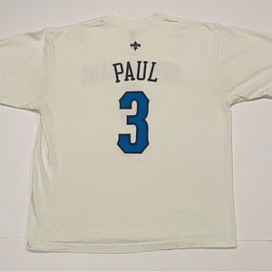 2007 Adidas Chris Paul New Orleans Hornets T-Shirt Size L